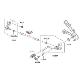 Achat rodtie KAWASAKI MOTOSHOP 35