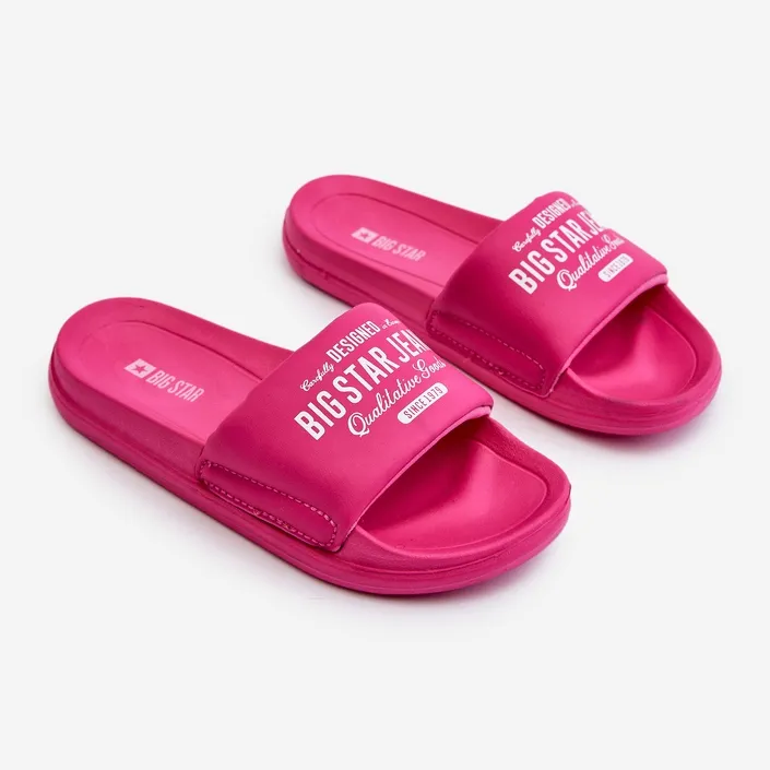 Big Star NN374519 Pink Foam Slippers for Kids