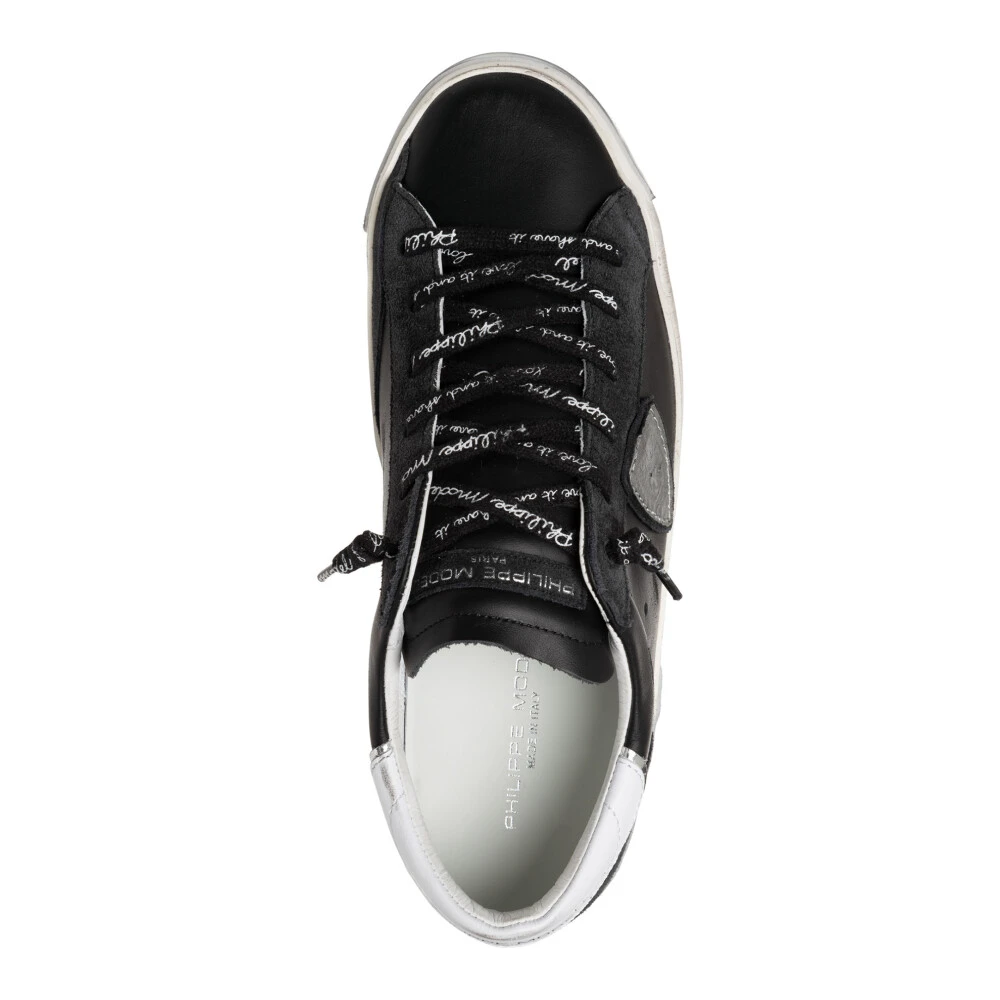 Black Low-Top PRSX Sneakers