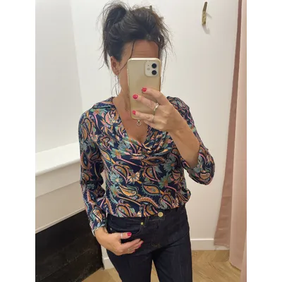 Boho print top by Lola Espeleta
