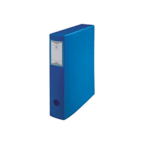 Boîte de classement  en polypropylène opaque - Dos 6 cm - bleu - FIDUCIAL