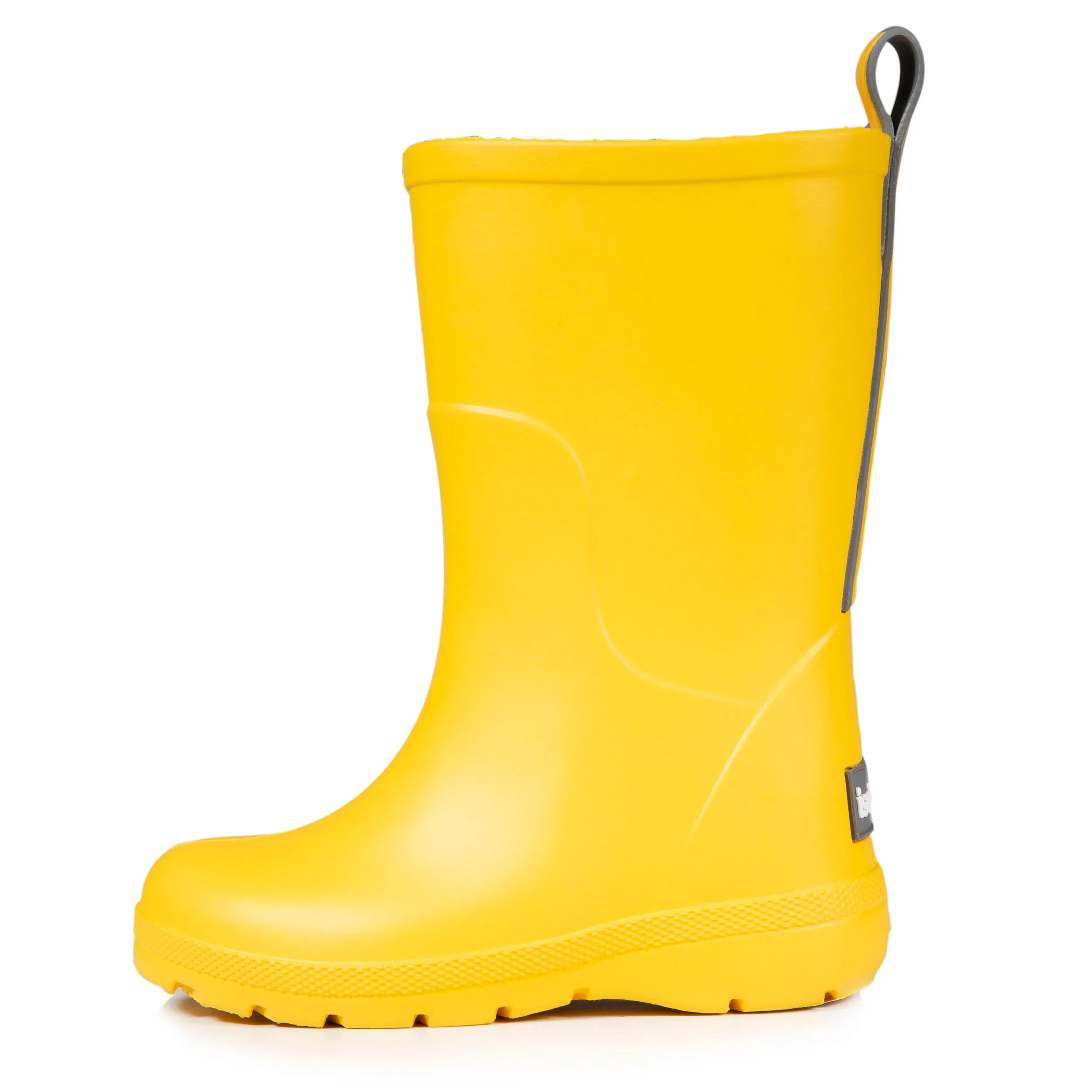 Bottes de pluie enfant jaune hautes 23-30
