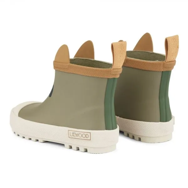 Tekla Rabbit Khaki Rain Boots Size 32