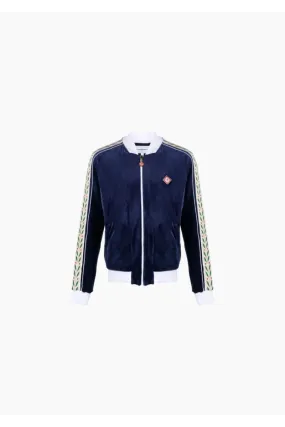 CASABLANCA PARIS LA VESTE LAUREL EN VELOURS