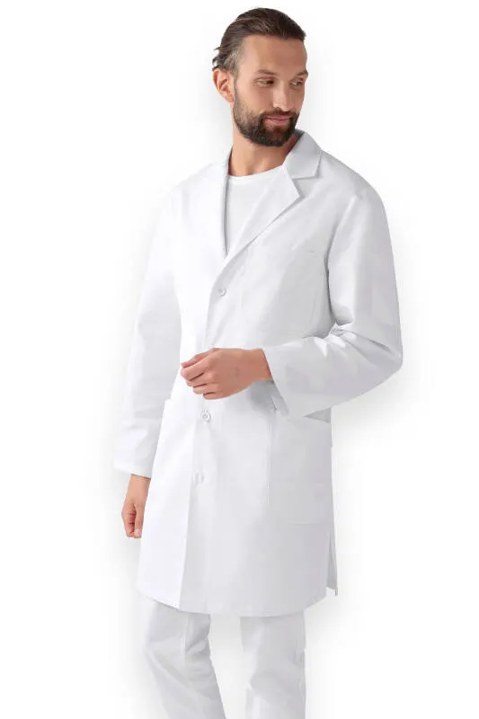 CORE White Men's Shirt - Revere Collar - Buttoned White