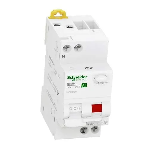 Disjoncteur différentiel SCHNEIDER 20A 30mA type C FSI Resi9 XP - R9PDF20