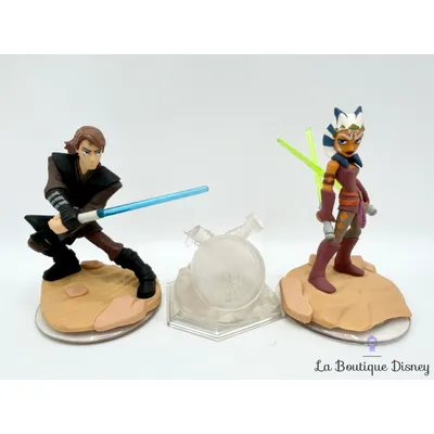Disney Infinity 3.0 Star Wars Twilight of the Republic Anakin Ahsoka Video Game Figurine