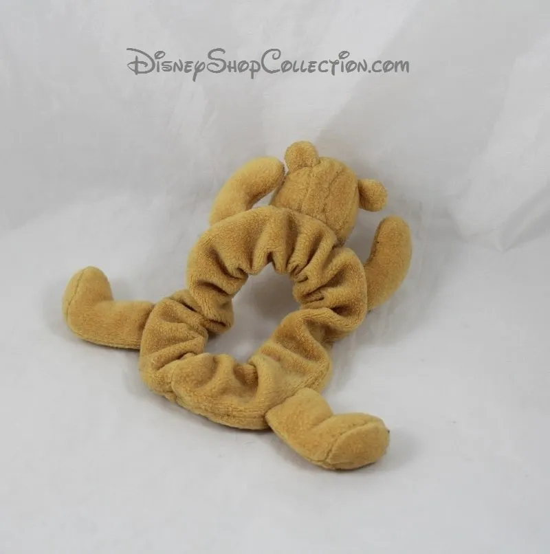 Disneyland Paris Velvet Winnie the Pooh Hair Elastic Scrunchie