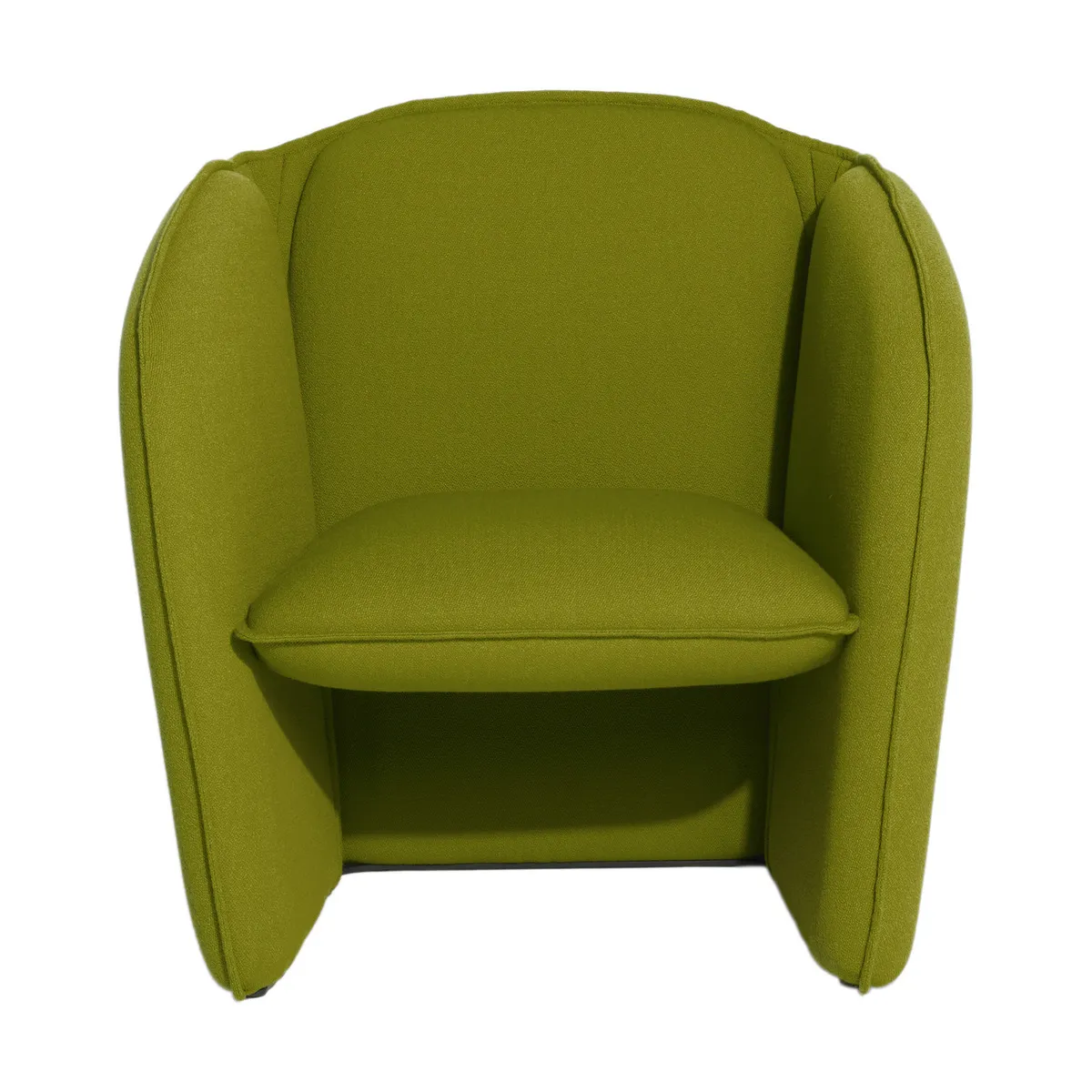 Fauteuil en tissu vert oliveLily