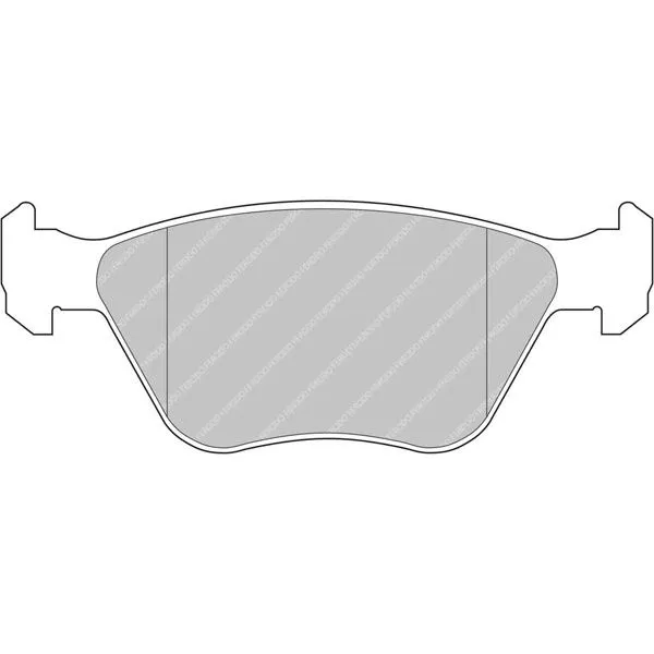 Ferodo DS3000 Brake Pads for FORD Escort IV 2.0 RS, Sierra Cosworth 2.0, OPEL Calibra Front