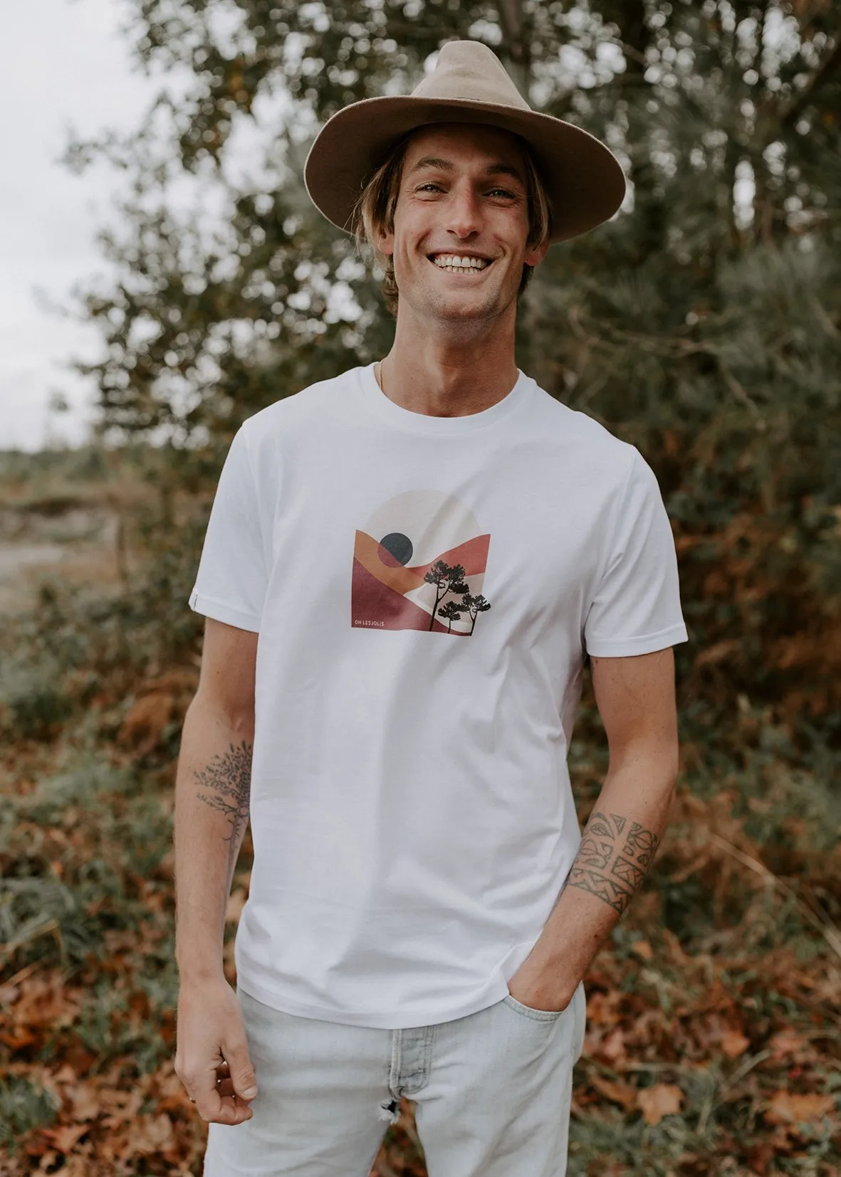 French brand offering men's dune-themed T-shirts made from 100% organic cotton.