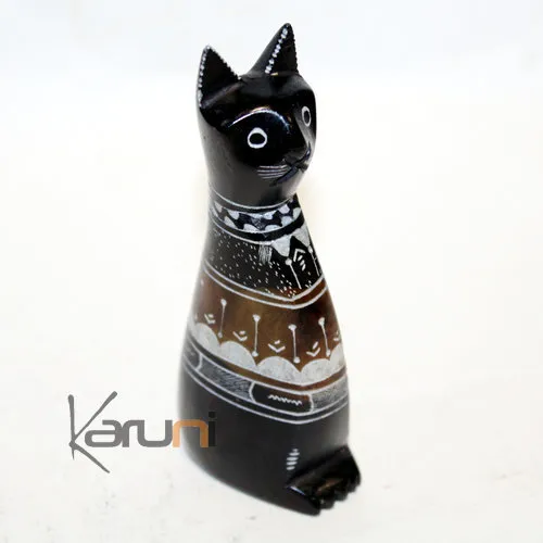 Handcrafted Steatite Sculpture Animal Theme from Niger