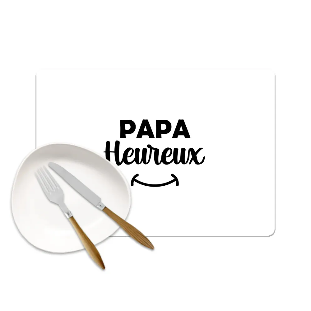 Happy Dad Placemat Set