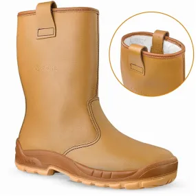 Jallatte Brown Safety Boots JALFRIGG SAS S3 CI SRC