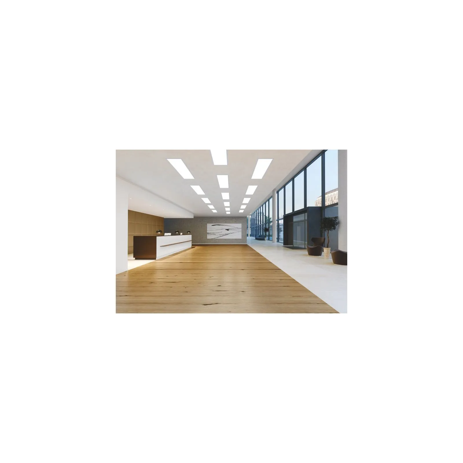 Ledvance Panel LED 30x120cm 4000K 40W | Blanc Froid - Substitut 2x36W