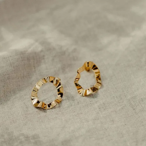 Les Boucles d'oreilles Rosa 