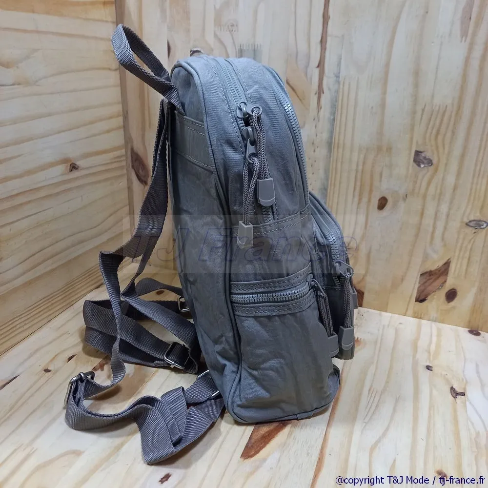 Lightweight unisex nylon backpack for travel or hiking