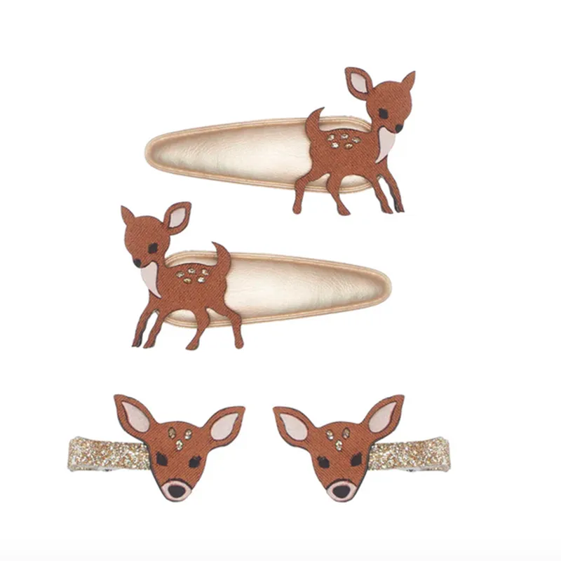 MIMI & LULA - FAON BARRETTES - littlecasba.com