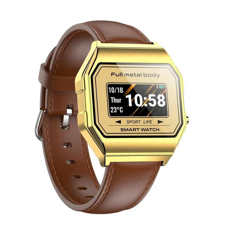 Montre Connectée IP67 Étanche Bluetooth Or 160mAh