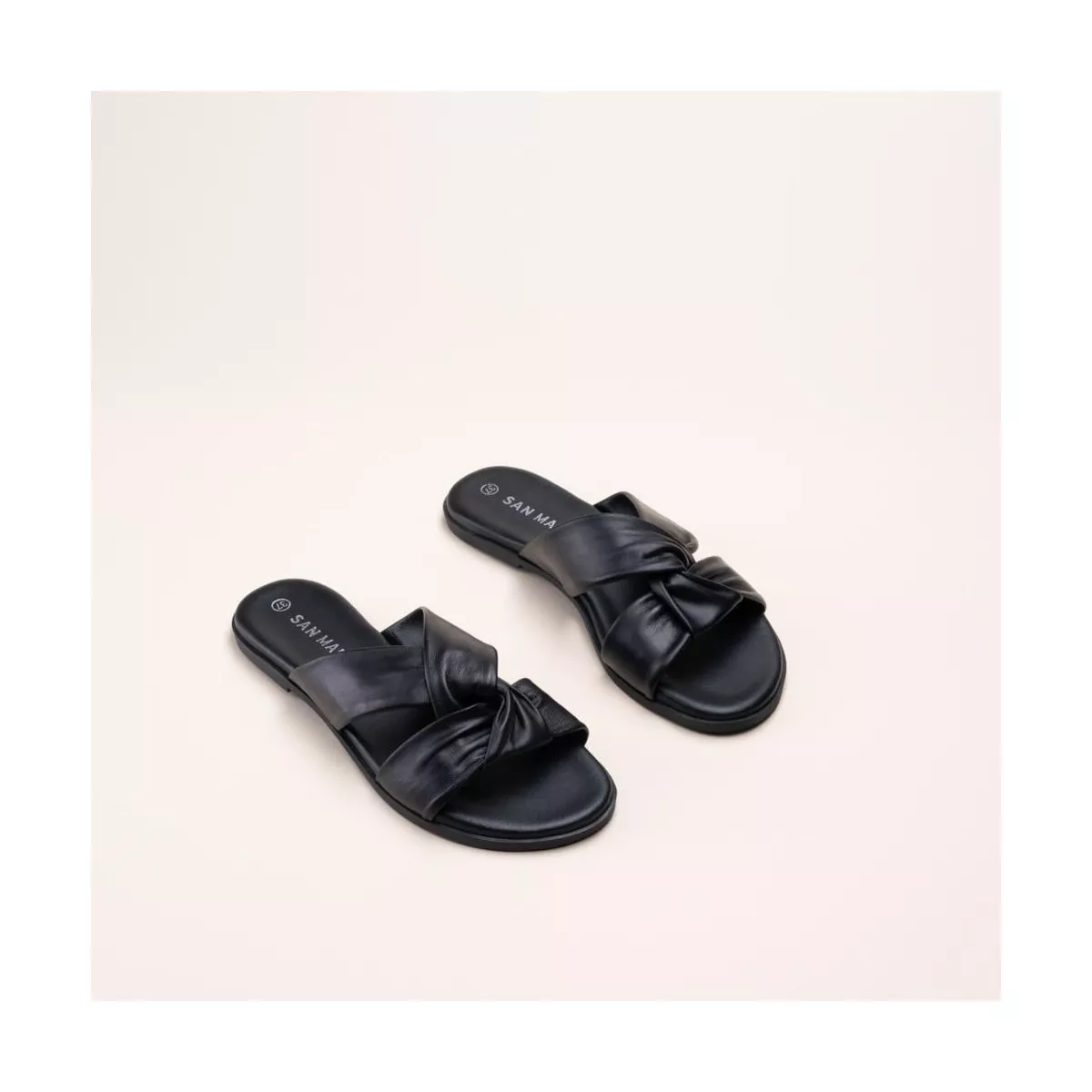 Mules NOIR SAN MARINA