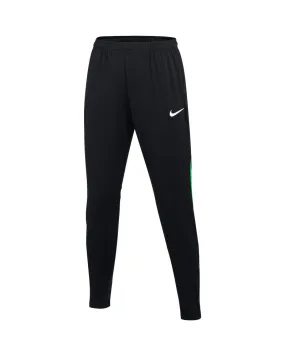 Nike Academy Pro Black & Green Women's Sweatpants.