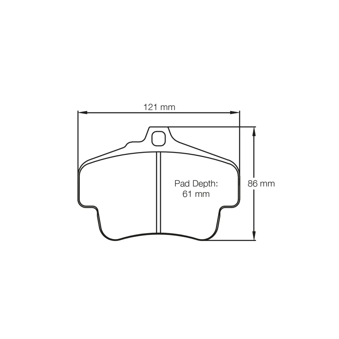 PAGID 2405 RS42 Compound Brake Pads