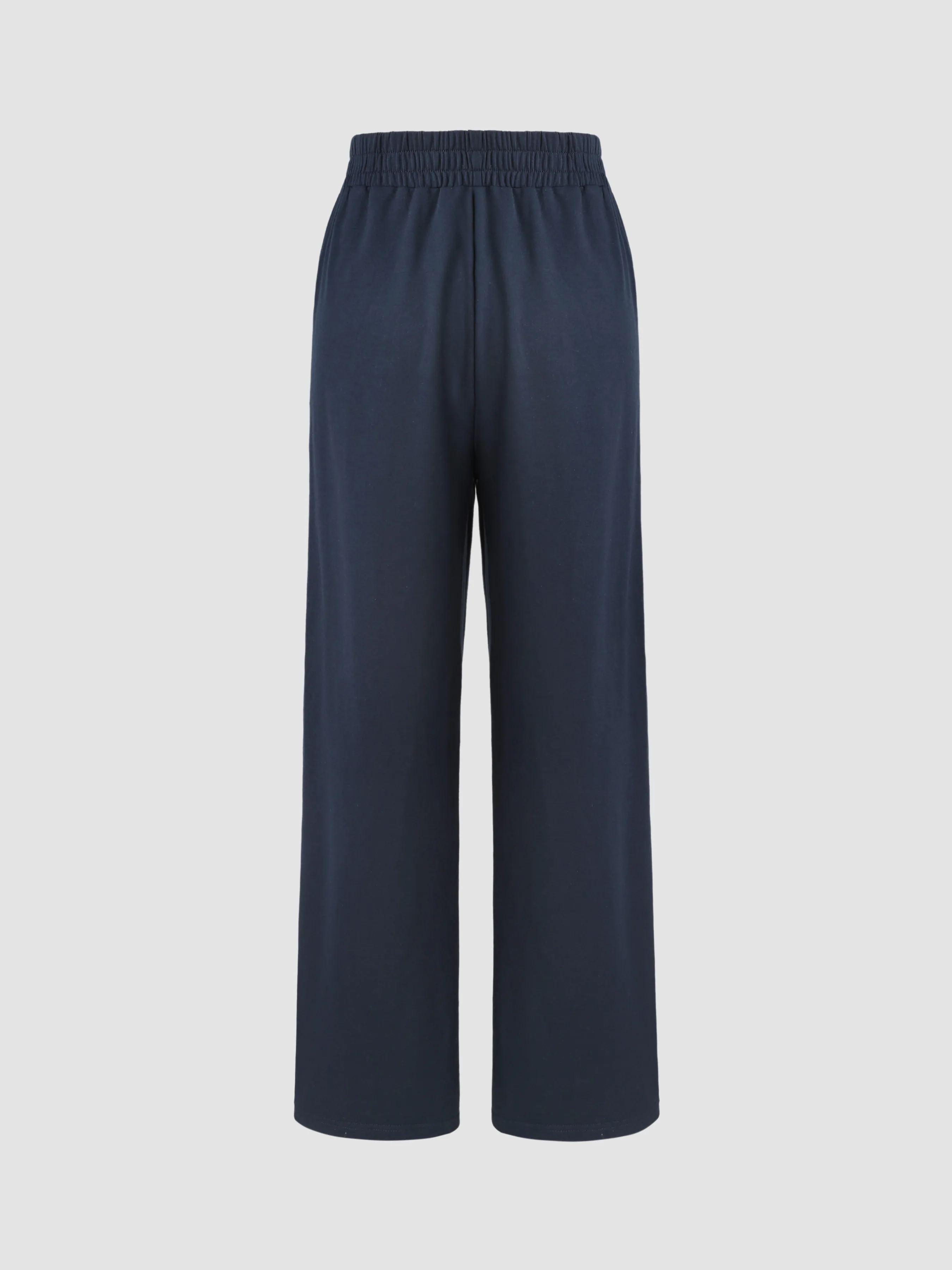Pantalon de survêtement à taille élastique avec liseré contrastant