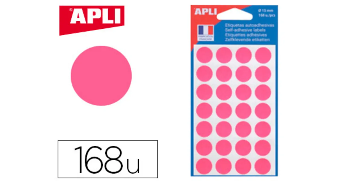 PASTILLES IDENTIFICATION Ø15mm ROSE