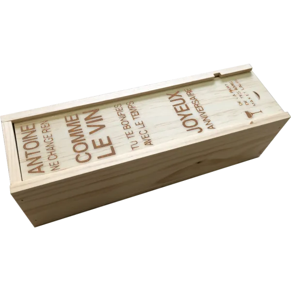 Personalized 'Name' Wine Box Set