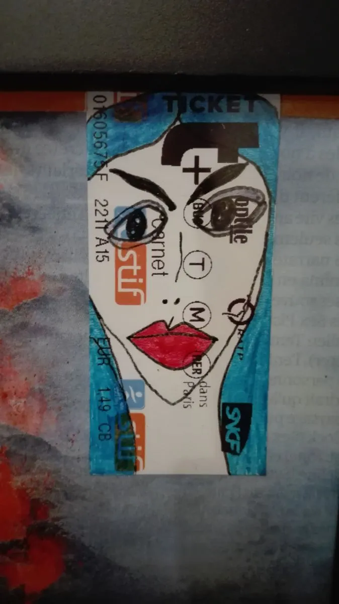 Portrait Ticket  #9