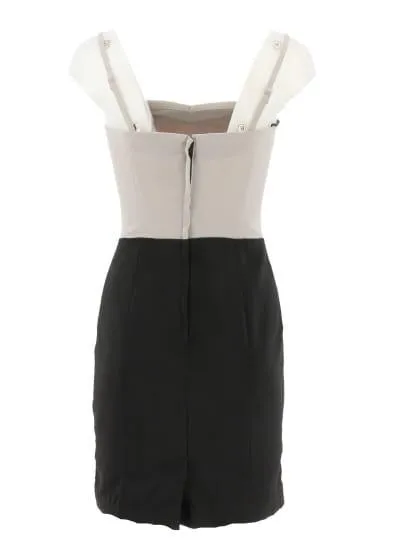 Robe courte-H&M--Gris-36 - S-Féminin
