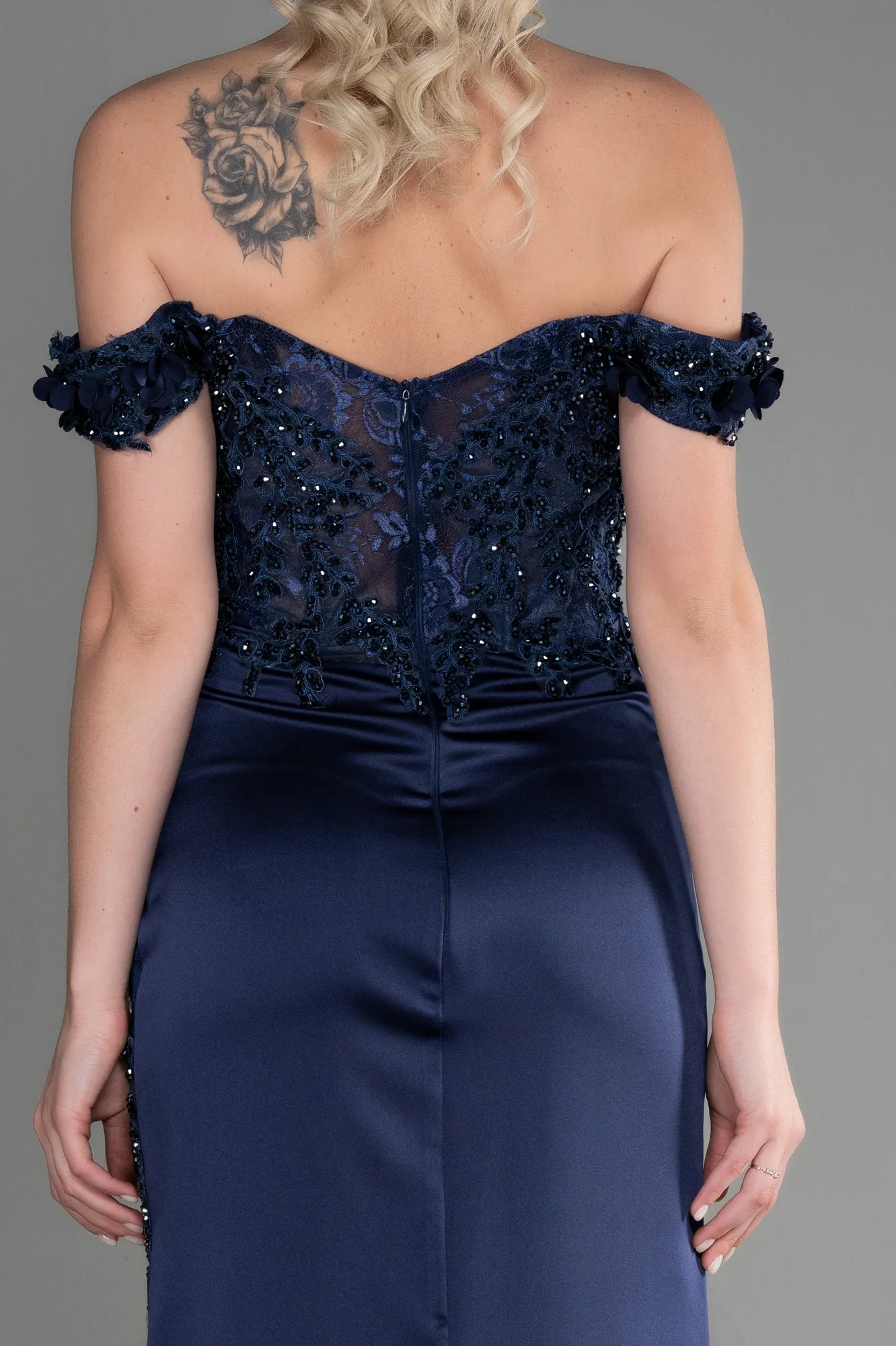 Robe de Soirée Longue Rouge ABU3384