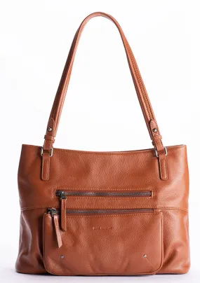 Sac à main femme cognac