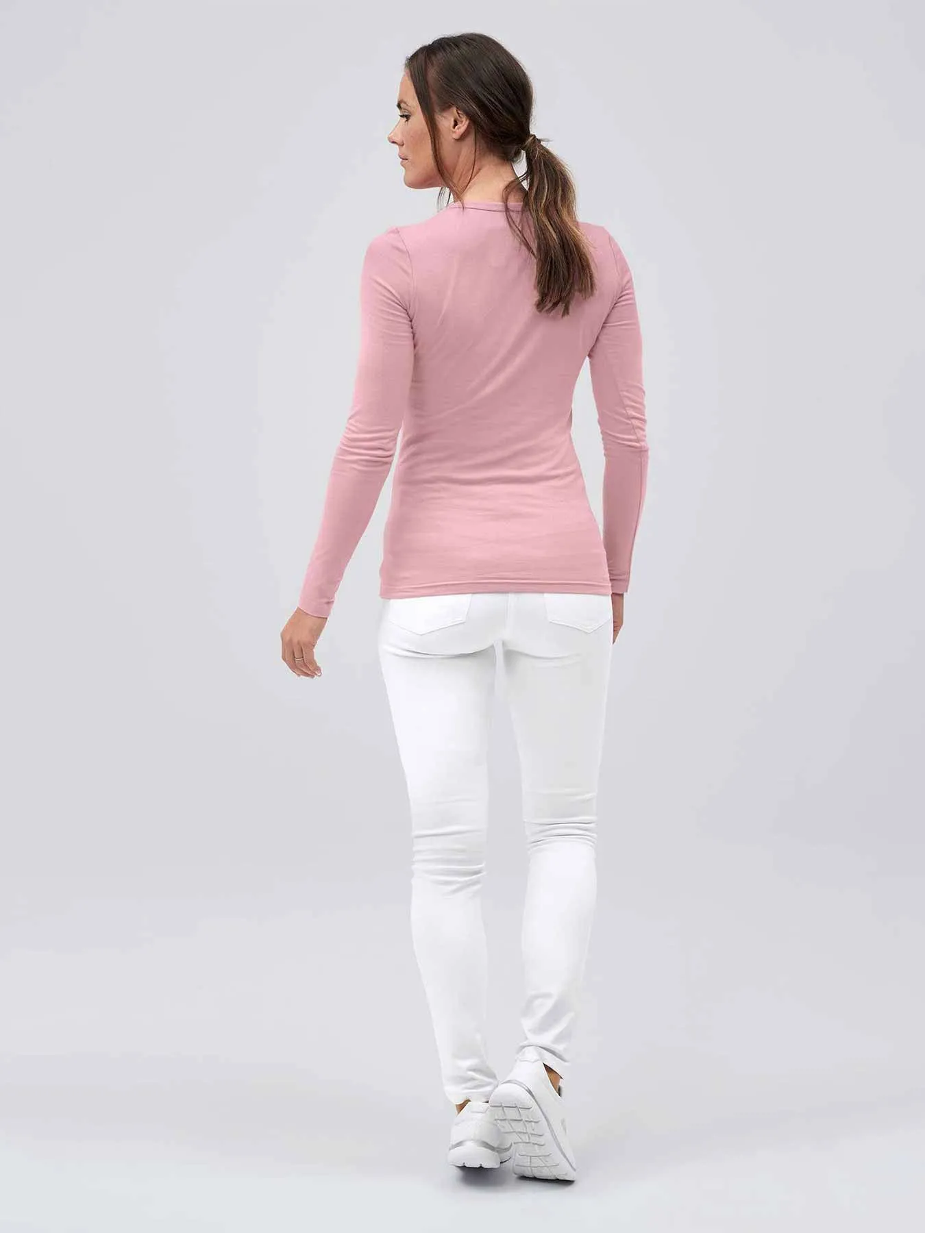 Women's Long-Sleeve Shirt, Machine Washable at 60 Degrees