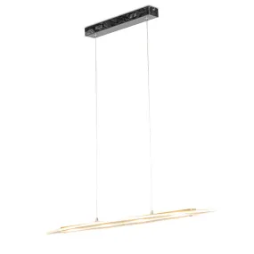 Suspension Canoe chrome