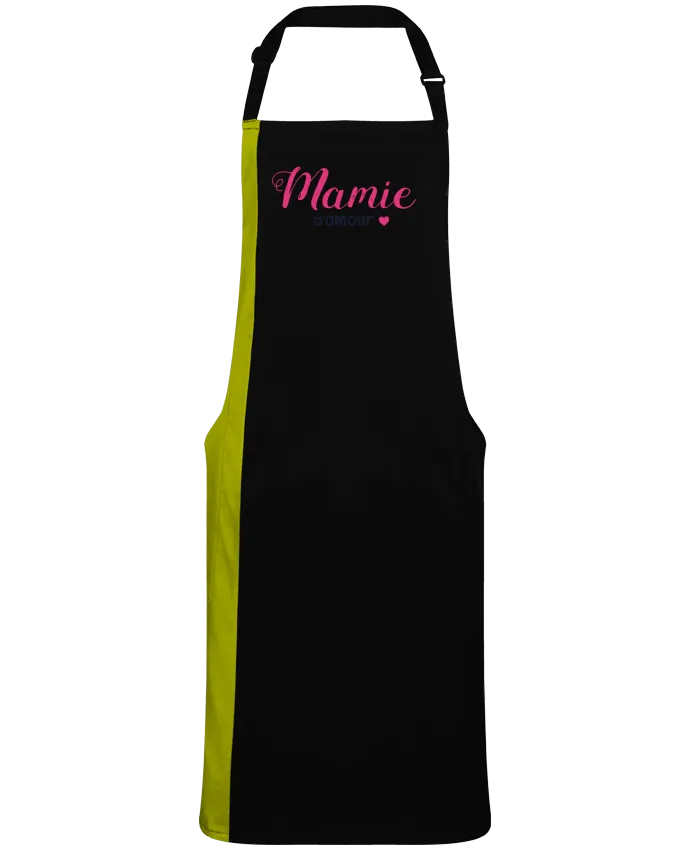 Tablier bicolore Mamie d'amour par  tunetoo