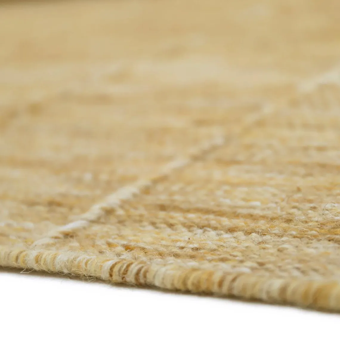 Tapis laine contemporain Jaune Brun L | 3 Suisses
