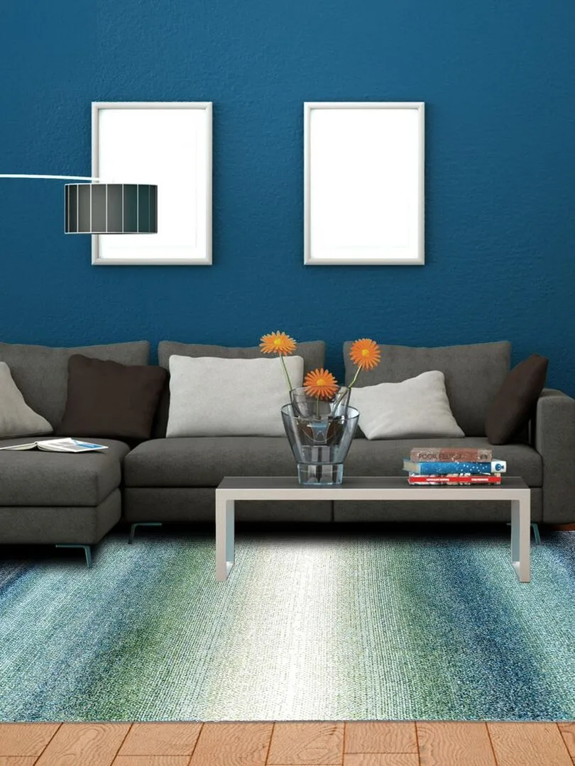 Tapis salon BRADO en polypropylène doux et soyeux OEKO TEX® - Gris