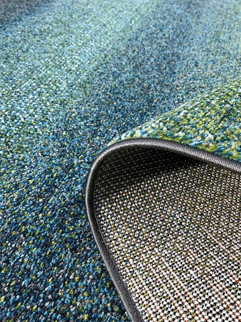 Tapis salon BRADO en polypropylène doux et soyeux OEKO TEX® - Gris