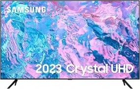 Téléviseur intelligent samsung cu7100 uhd hdr 43″ (2023) – processeur cristal 4k, son 
