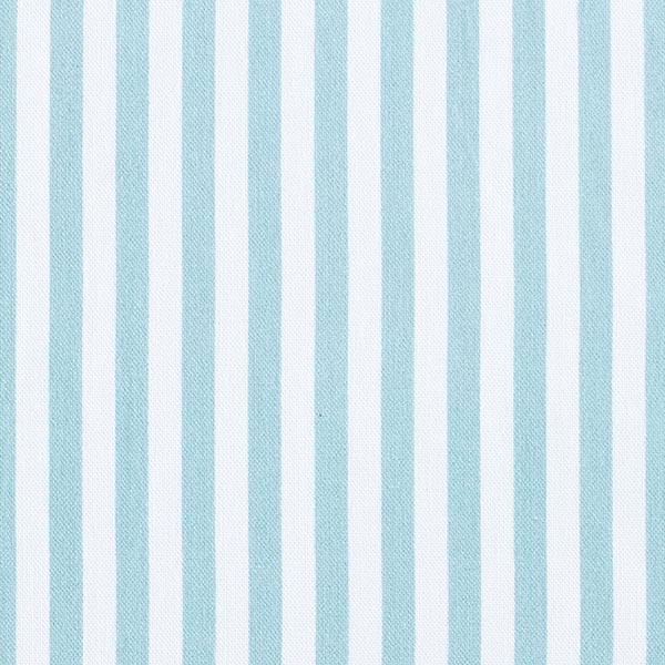 Tissu de décoration Semi-panama rayures verticales – bleu aqua/blanc
