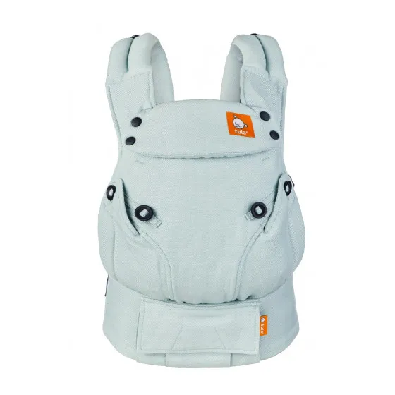 Tula Explore Linen Seafoam - Porte bébé avec du lin