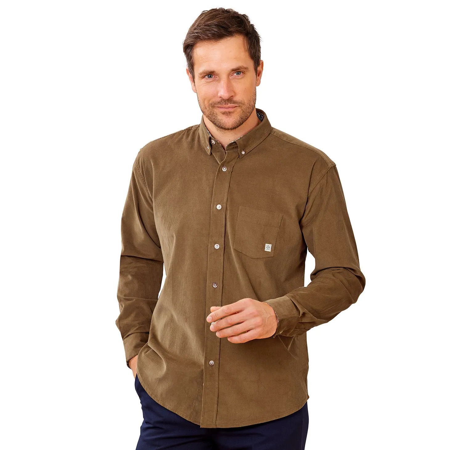 Velvet corduroy shirt