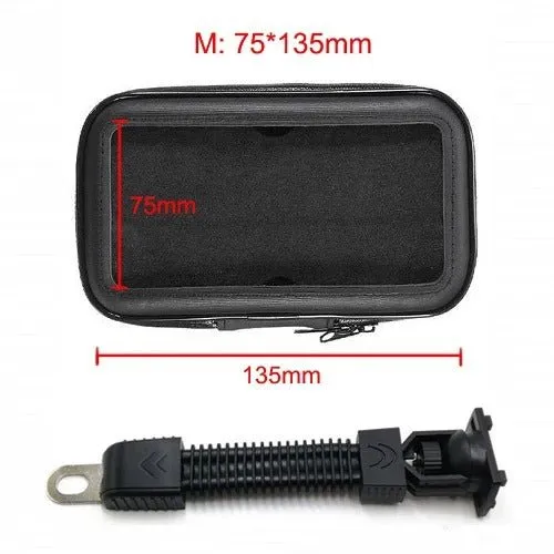 Waterproof Motorcycle Phone Mount - AquaShield Pro
