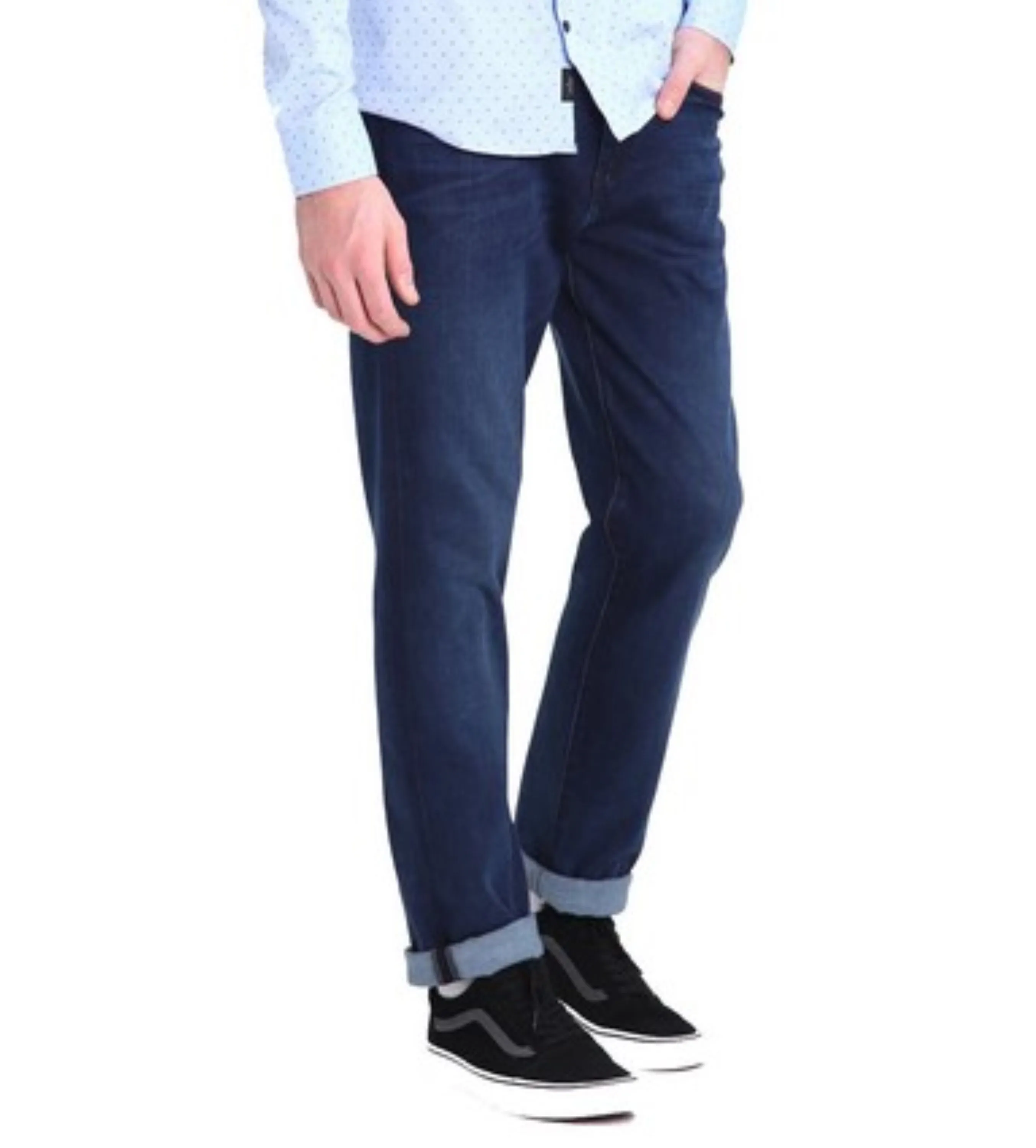WRANGLER ARIZONA COMFY GRANDE LONGUEUR Bleu
