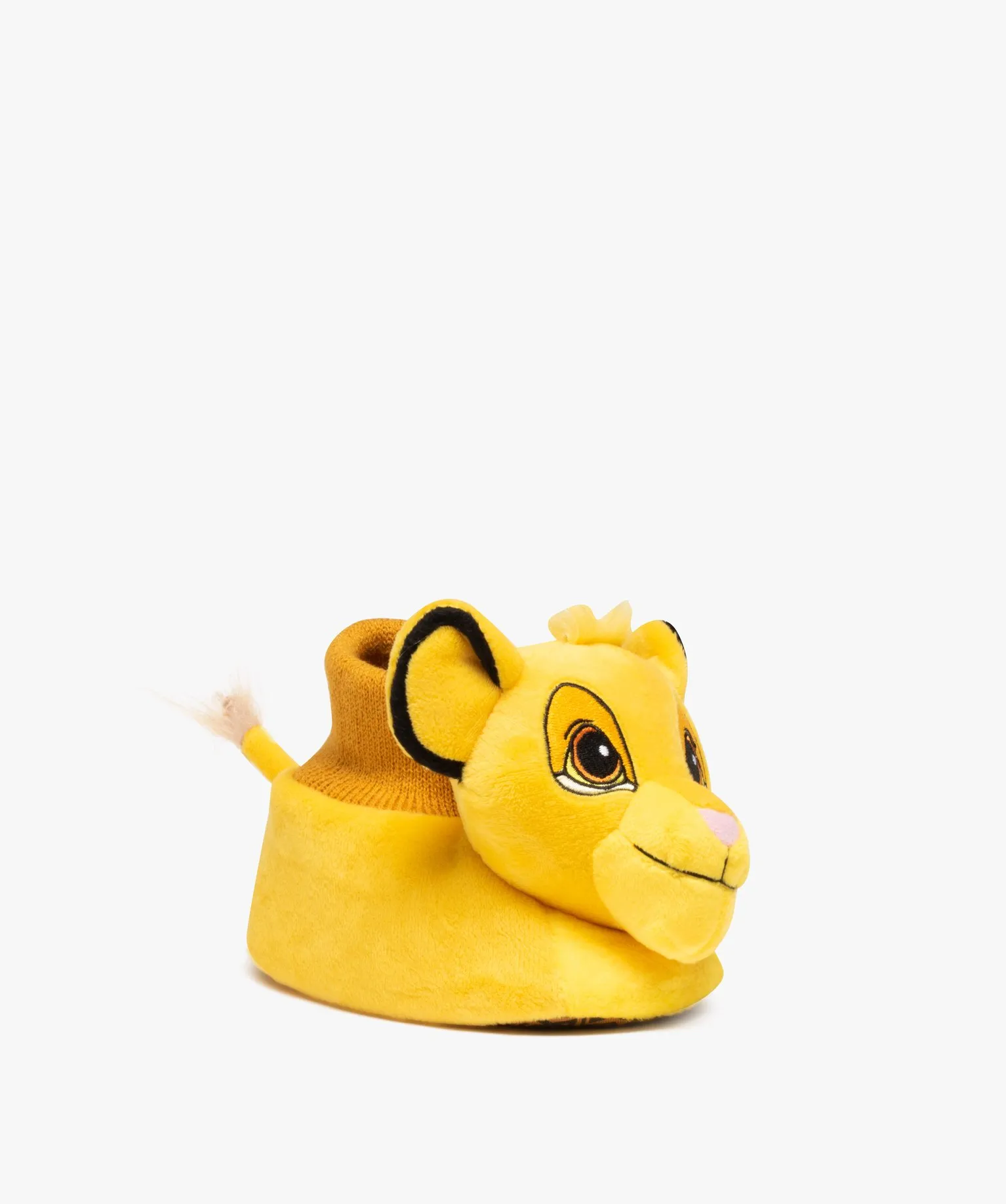 Yellow Lion King Nala Volume Girls Slippers