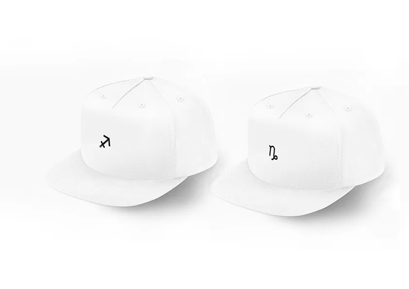 Zodiac Snapback Caps for Couples